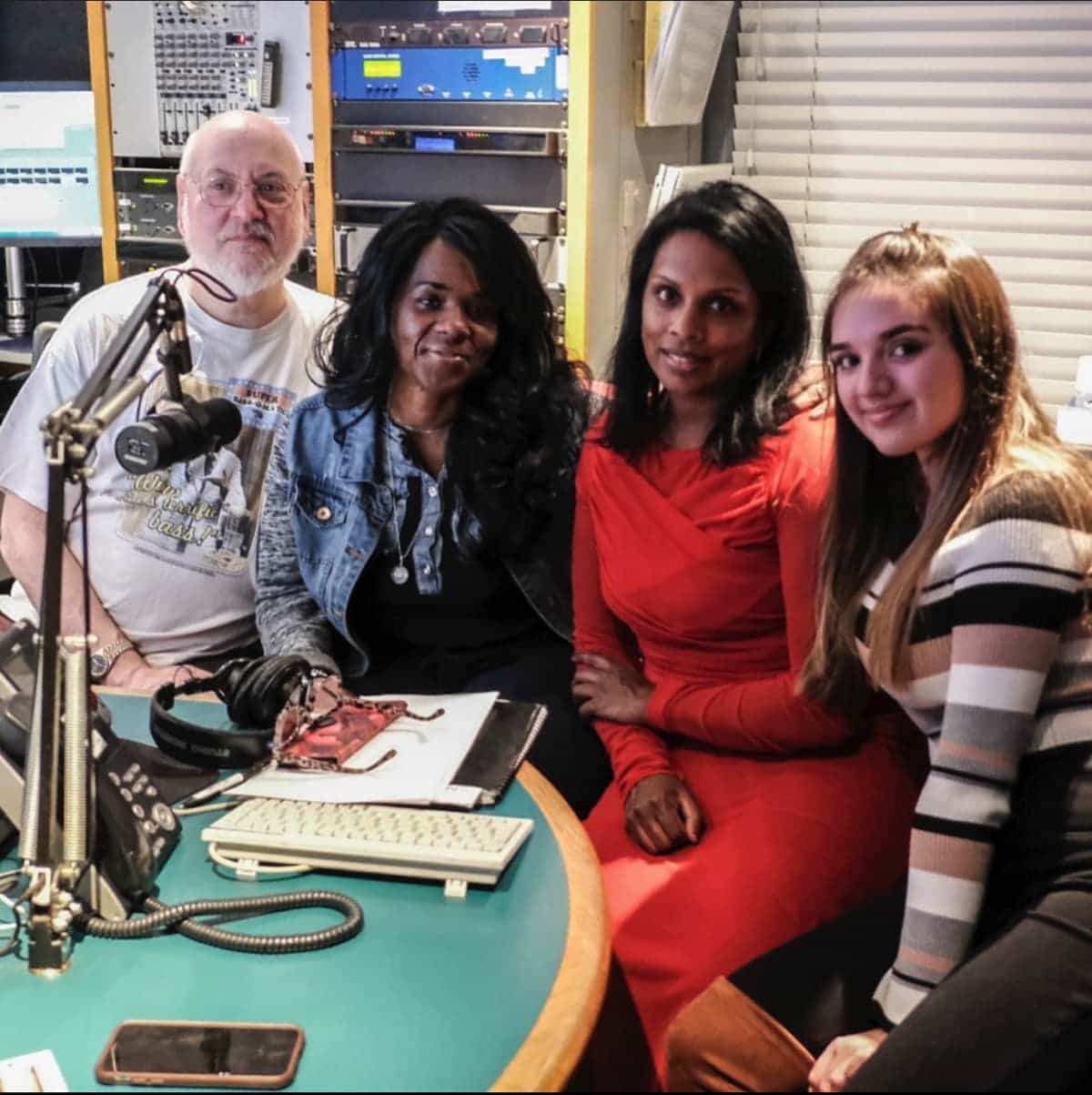 Dr Durgam and Natalie featured at local radio station. Indian Dentist